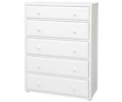 Maxtrix 5 Drawer Dresser White | Maxtrix Furniture | MX-4250-W