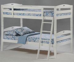 Sesame Bunk Bed White 1 | Night & Day Furniture | NDSES-W-CL