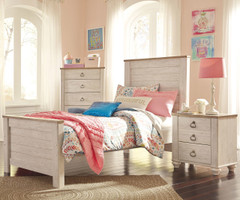 Willowton Panel Bed Twin Size