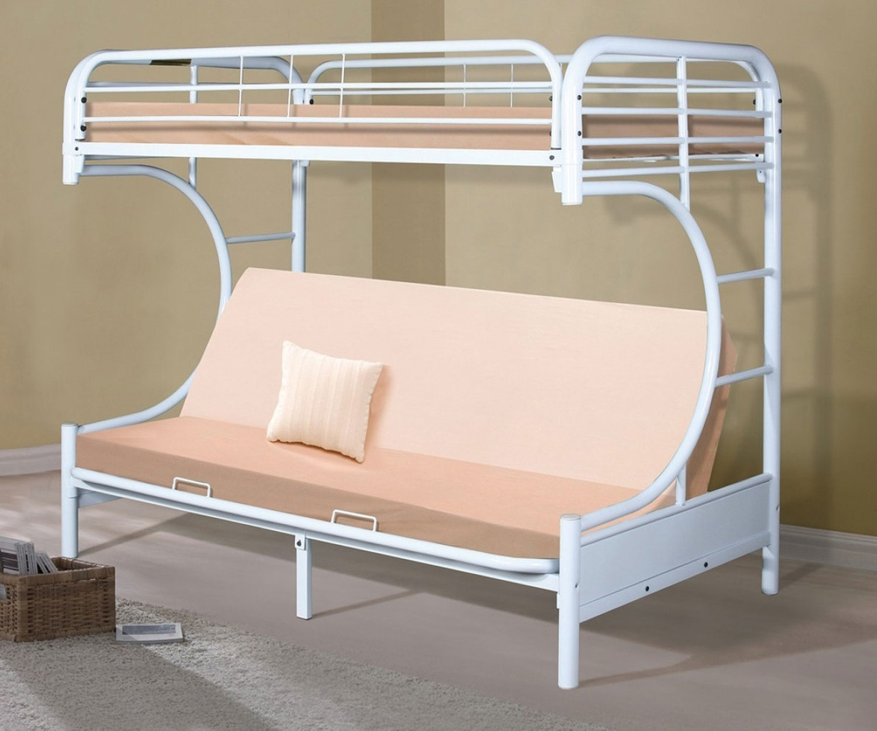 Twin Over Full Bunk Beds Affordable Bunk Beds for Kids