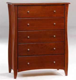 Chester 5 Drawer Chest - Cherry