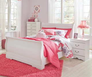 Anarasia sleigh bed best sale