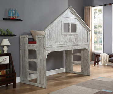 Twin over Twin Deer Blind Bunk Loft Bed 