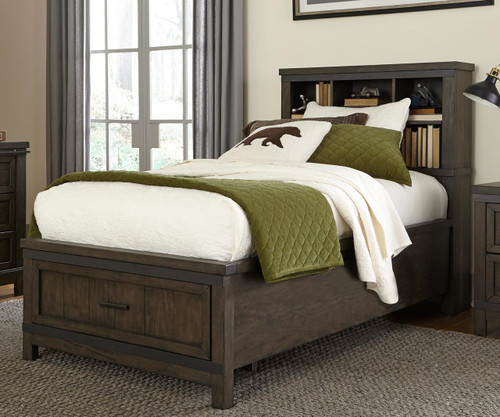 Thornwood Hills Bookcase Bed Twin Size