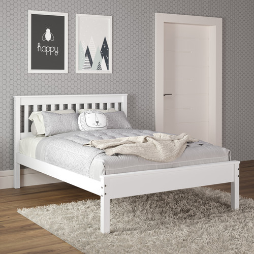 Alva Full Size Bed - White