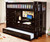 Espresso All-In-One Loft Bed | Discovery World Furniture | DWF-2903