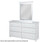 Maxtrix 6 Drawer Dresser White | 26095 | MX-4260-W