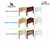 Maxtrix BLING Mid Loft Bed w/ Dressers and Desk Twin Size Chestnut | 26156 | MX-BLING1L-CX