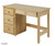 Maxtrix BOX Storage Low Loft Bed with Desk Twin Size Natural | Maxtrix Furniture | MX-BOX1L-NX