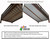 Maxtrix FANTASTIC Castle Low Loft Bed with Slide Full Size White | Maxtrix Furniture | MX-FANTASTIC28-WX