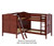 Maxtrix QUADRANT Corner Bunk Bed Full Size Natural | Maxtrix Furniture | MX-QUADRANT-NX