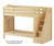 Maxtrix WOPPER High Bunk Bed with Stairs Twin Size Natural | Maxtrix Furniture | MX-WOPPER-NX