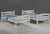 Sesame Bunk Bed White 1 | Night & Day Furniture | NDSES-W-CL