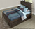 Everglades Alex Panel Bed Full Size Espresso | NE Kids Furniture | NE11025