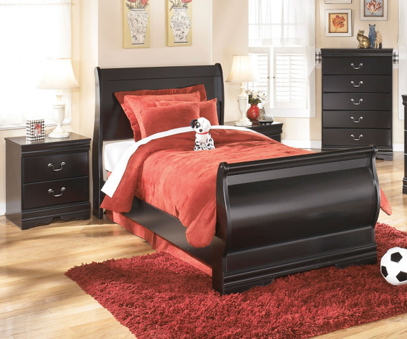 Huey Vineyard Sleigh Bed Twin Size | Ashley Furniture | ASB128-626382