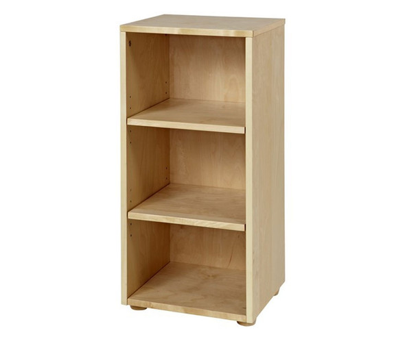 Maxtrix Narrow 3 Shelf Bookcase Natural | Maxtrix Furniture | MX-4725-N