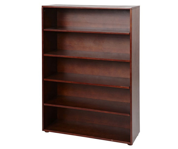 Maxtrix 5 Shelf Bookcase Chestnut | Maxtrix Furniture | MX-4750-C