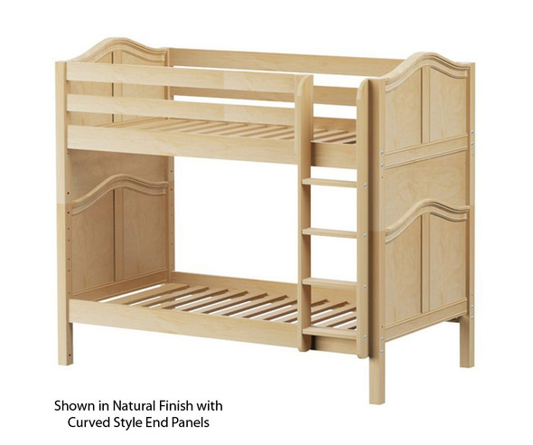 Maxtrix GETIT Medium Bunk Bed Twin Size Natural | Maxtrix Furniture | MX-GETIT-NX