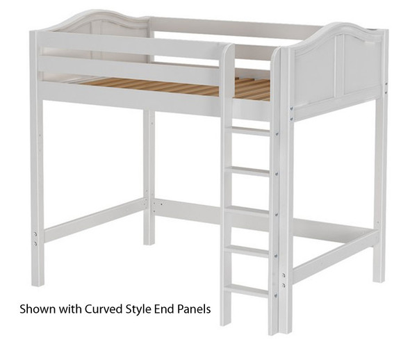 Maxtrix GRAND High Loft Bed Full Size White | Maxtrix Furniture | MX-GRAND-WX