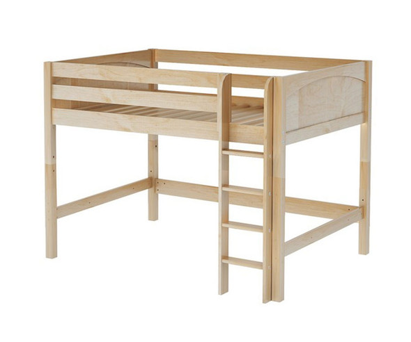 Maxtrix KING Mid Loft Bed Full Size Natural | Maxtrix Furniture | MX-KING-NX