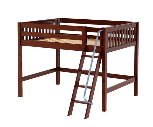 Maxtrix KONG Mid Loft Bed Full Size Chestnut | Maxtrix Furniture | MX-KONG-CX