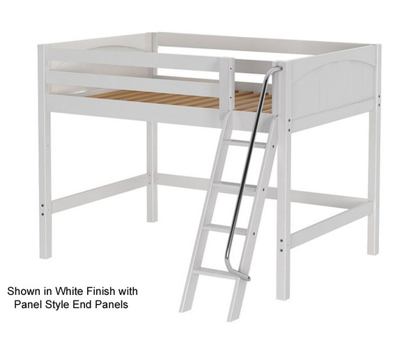 Maxtrix KONG Mid Loft Bed Full Size White | Maxtrix Furniture | MX-KONG-WX