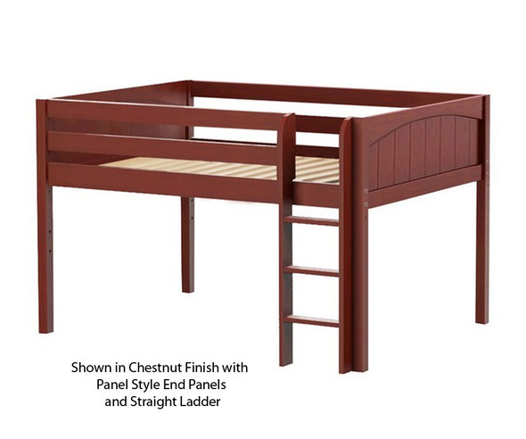 Maxtrix LARGE Low Loft Bed Full Size Chestnut | Maxtrix Furniture | MX-LARGE-CX