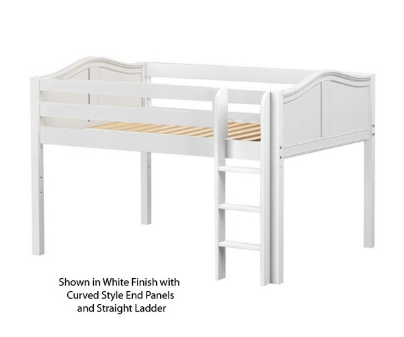 Maxtrix LARGE Low Loft Bed Full Size White | Maxtrix Furniture | MX-LARGE-WX