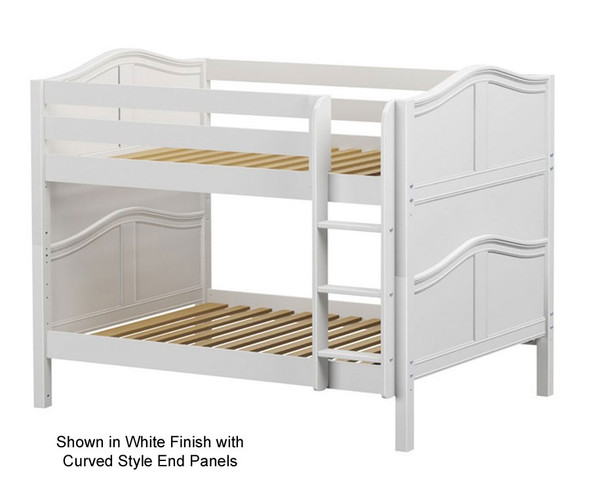 Maxtrix SLURP Low Bunk Bed Full Size White | Maxtrix Furniture | MX-SLURP-WX