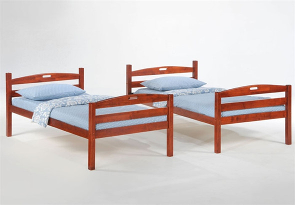 Sesame Bunk Bed Cherry 1 | Night & Day Furniture | NDSES-CHR-CL