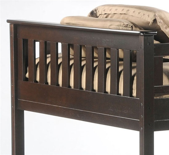 Timber Creek Loft Bed Chocolate | Night and Day Furniture | TCLOFT-CLTE Timber Creek Loft Bed Chocolate | Night and Day Furniture | TCLOFT-CLTE
