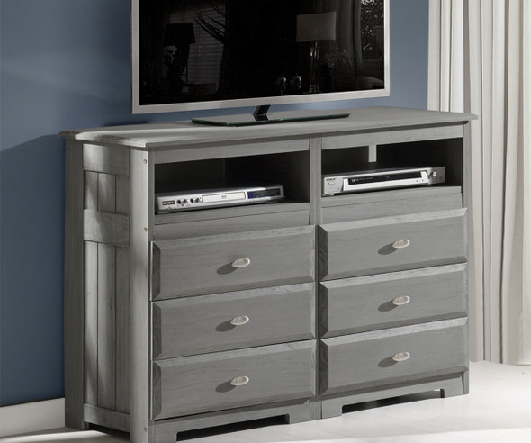 Westport Gray Entertainment Dresser