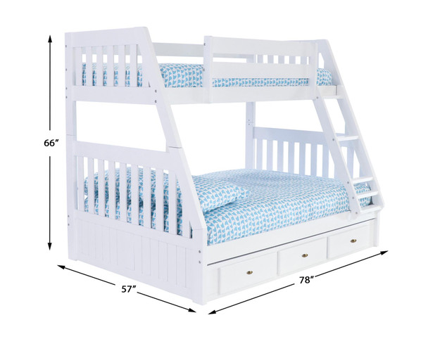 Cambridge Twin over Full Bunk Bed