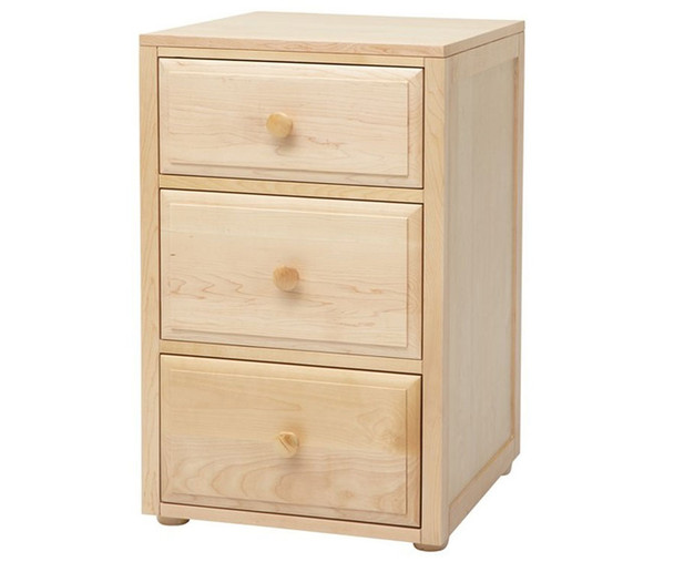 Maxtrix 3 Drawer Nightstand Chestnut | 26078 | MX-4235-C