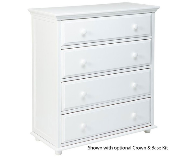 Maxtrix 4 Drawer Dresser Chestnut | Maxtrix Furniture | MX-4240-C