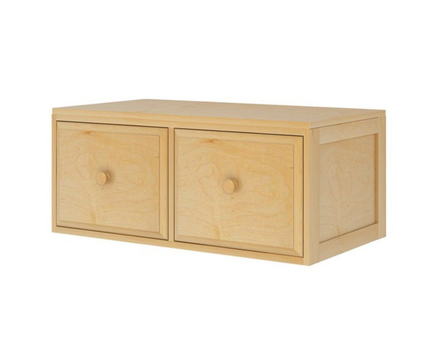 Maxtrix 2 Drawer Cube Unit Natural | Maxtrix Furniture | MX-4320-N