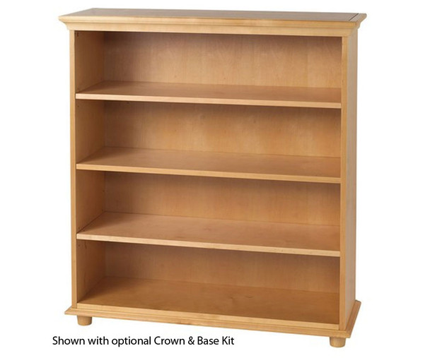 Maxtrix 4 Shelf Bookcase Chestnut | Maxtrix Furniture | MX-4740-C