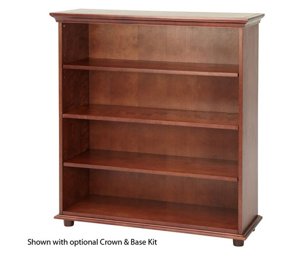 Maxtrix 4 Shelf Bookcase White | Maxtrix Furniture | MX-4740-W