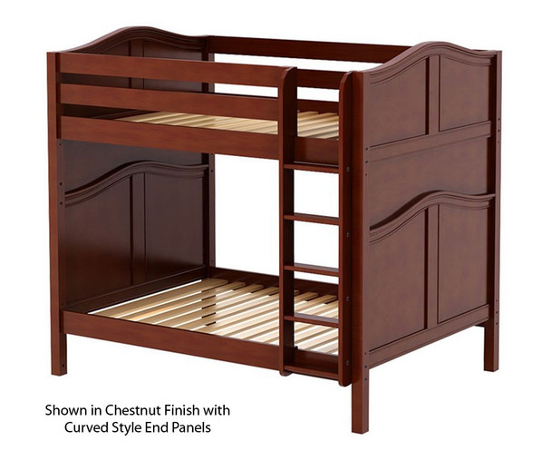 Maxtrix BUFF High Bunk Bed Full Size Chestnut | Maxtrix Furniture | MX-BUFF-CX