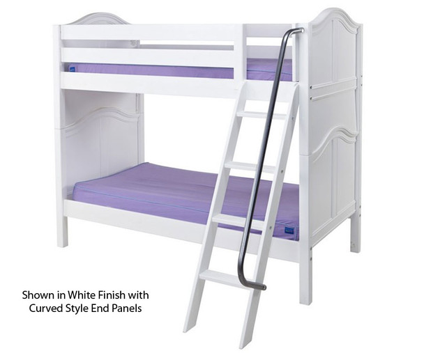 Maxtrix GOTIT Medium Bunk Bed Twin Size White | Maxtrix Furniture | MX-GOTIT-WX