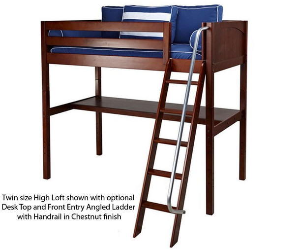Maxtrix GRAND High Loft Bed Full Size Chestnut | Maxtrix Furniture | MX-GRAND-CX