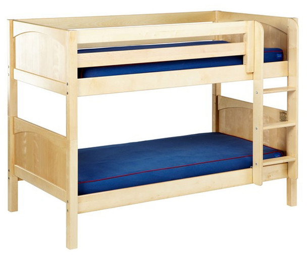 Maxtrix HOTSHOT Low Bunk Bed Twin Size Natural | Maxtrix Furniture | MX-HOTSHOT-NX