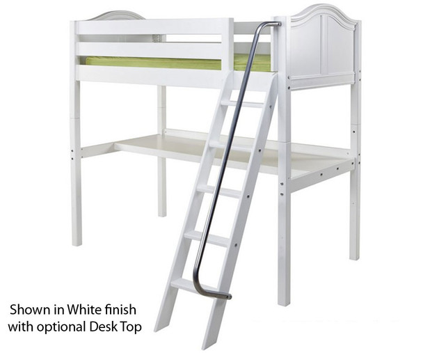 Maxtrix KNOCKOUT High Loft Bed Twin Size Natural | Maxtrix Furniture | MX-KNOCKOUT-NX