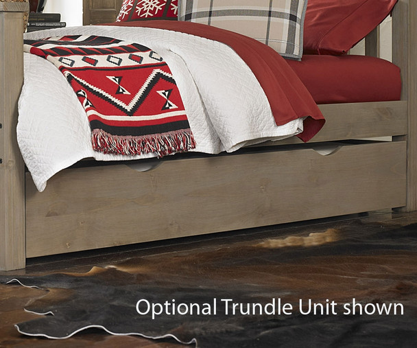Everglades Harper Full over Full Size Bunk Bed Driftwood | NE Kids Furniture | NE10055X