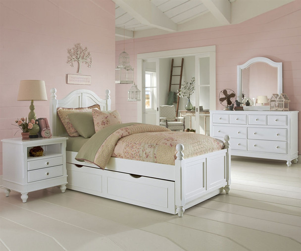 Lakehouse Payton Twin Bed White | NE Kids | NE1010