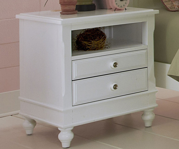 Lakehouse Nightstand White | NE Kids Furniture | NE1530