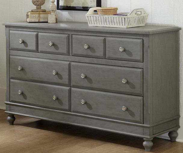 Lakehouse 8 Drawer Dresser Stone | NE Kids Furniture | NE2500