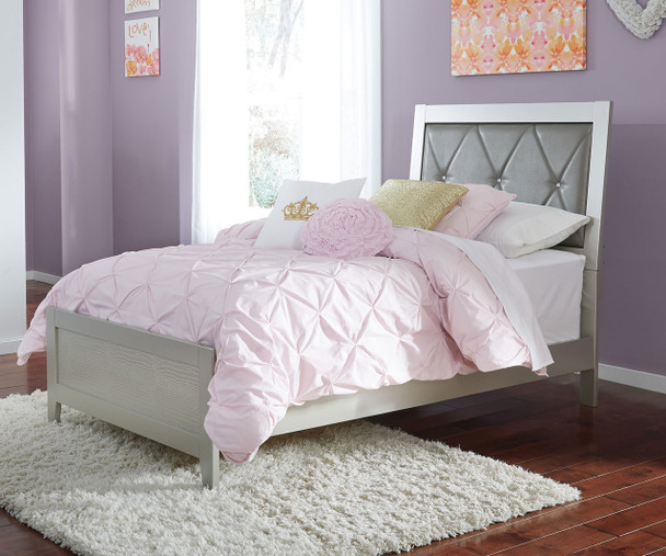 Olivet Upholstered Panel Bed Twin Size
