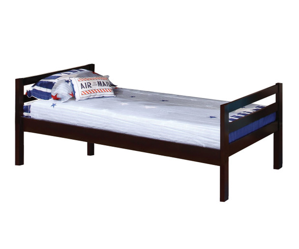 Sandler Triple Bunk Bed Full Size Cappuccino