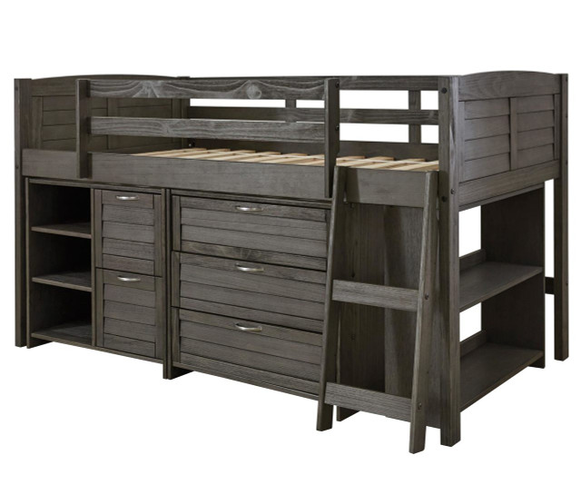 Caitbrook Twin Size Loft Bed B38862 Ashley Kids Furniture Kids & Teens Bedroom Furniture